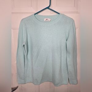 Vineyard Vines Soft Blue Crew Neck Knit  Sweater Size Small‎